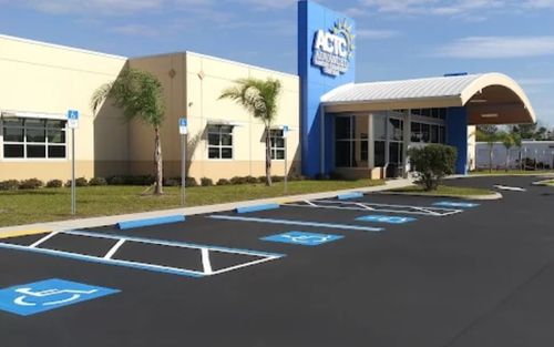 Line Striping for Karas Parking Lot Services LLC in Hernando County, FL