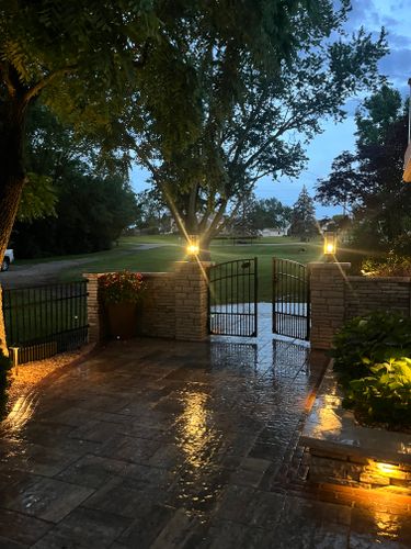 Landscape Lighting for Elevate Landscape & Hardscape in West Jefferson, OH