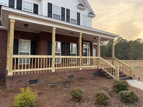 Decks & Porches for 4 In The Fire Fencing LLC in Darlington, SC