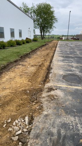 Driveway Install for TDC Excavating in Dubuque, IA