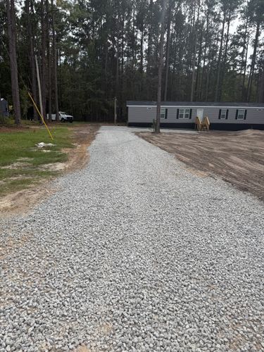 Driveway Installation for Coursey Construction in Metter, GA