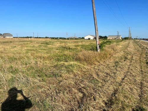 Mowing for Allen Lawn Care in Taylor, Texas