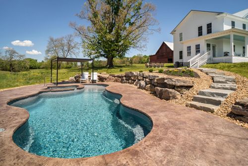 Pool Deck Construction for Omega Professional Brick Pavers Inc. | Rainha e Rei do Brick  in Clearwater, FL