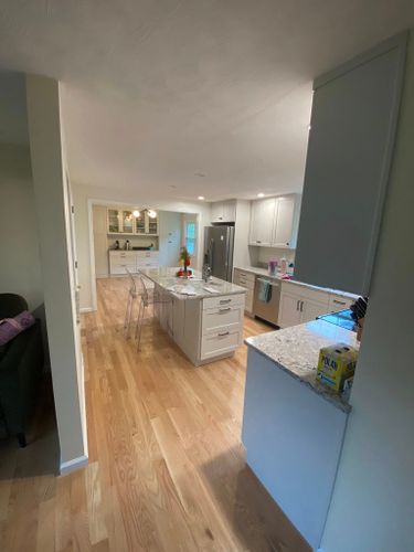 Kitchen and Cabinet Refinishing for Artful Lines Painting in Shrewsbury Town Center, MA