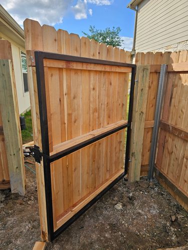 Fence Staining for Ansley Staining and Exterior Works in New Braunfels, TX