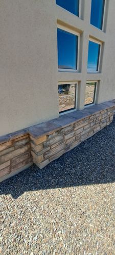 Custom Stone installation for Exquisite Techniques Construction LLC in Prescott, AZ