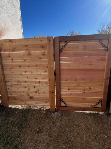 Fencing for J and R Co. in San Antonio,  TX