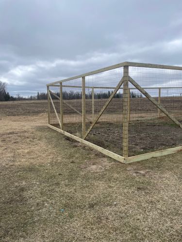Fences for BRO Property Services in Bemidji, MN