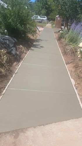 Sidewalk Installation for 3 Brothers Construction in Durango, CO