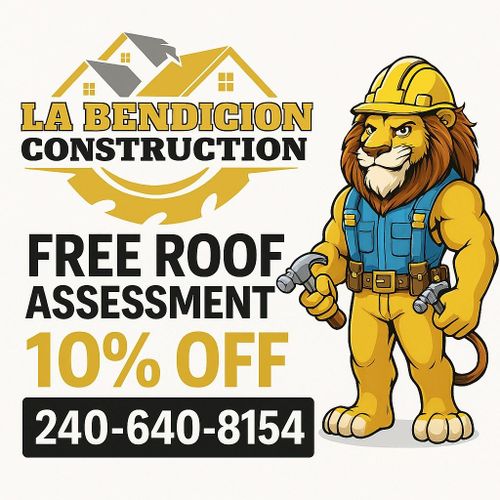Roofing for La Bendicion Construction LLC in Annandale, VA