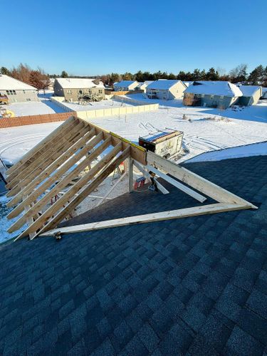 Deck Buildout for Tru Frame Outdoor Structures in Menasha, WI