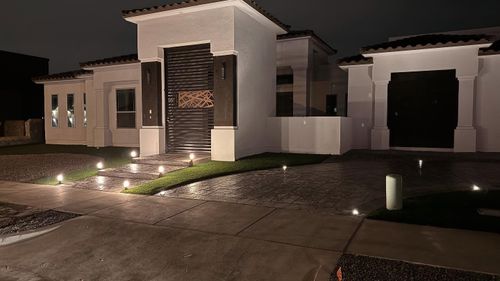 Lighting for Inova Hardscape in El Paso, TX