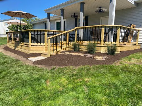 Deck & Patio Installation for Full Circle Design in Louisville, OH