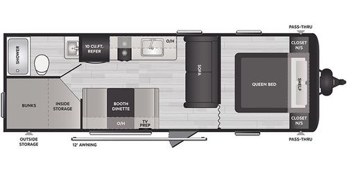 2024 Keystone Springdale Classic 260 BHC (Lacey) for Paradise RV Rentals in Perry, GA