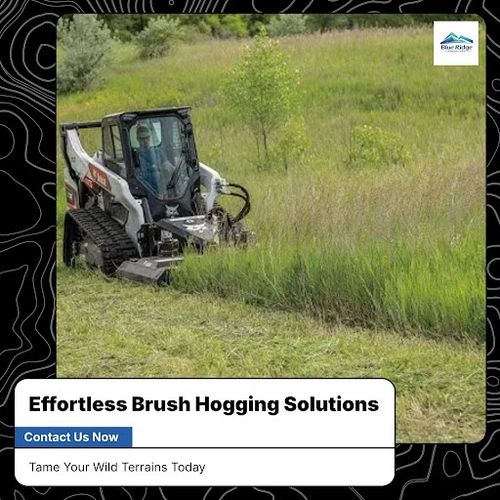 Brush Hogging for Blue Ridge Landscape in Polson, MT