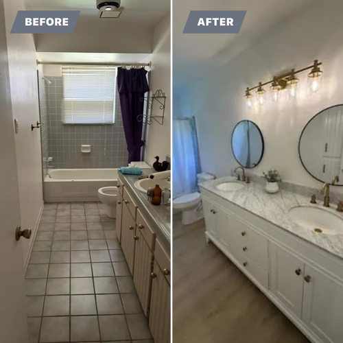 Before and After for TECC Roofing & Renovations in Harris County, TX