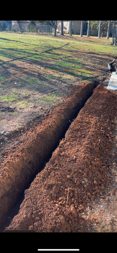 Trenching/Water Rerouting for MLC in Murfreesboro, TN