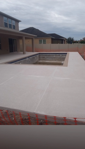 Pool deck resurfacing for American Acrylic Concrete Coatings in Longwood, FL