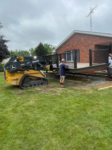 Deck & Patio Installation for BASE Contracting in Dundee,  MI