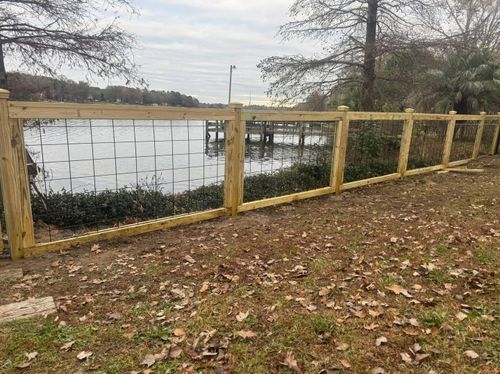 Specialty/Custom Fences for 4 In The Fire Fencing LLC in Darlington, SC