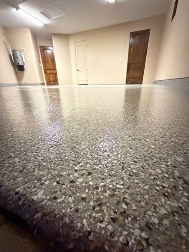 Epoxy Garage Coatings for PRYME EPOXY LLC in Mayer, AZ