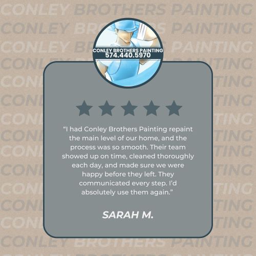 Interior Painting for Conley Brothers Painting in Mishawaka, IN