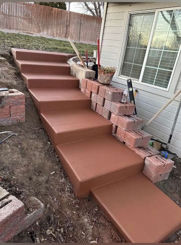 Concrete Installation for GB Concrete & Landscapes in Grand Junction, CO