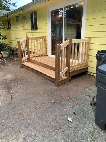 Deck & Patio Installation for Kyle contracting LLC in Lynnwood, WA