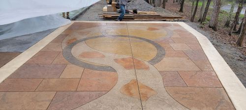 Decorative & Stamped Concrete for Majestic Concrete and Landscape in Cross Lake, MN