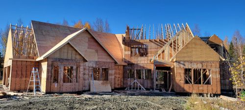 Framing for SteveWorks Construction in Sterling, AK