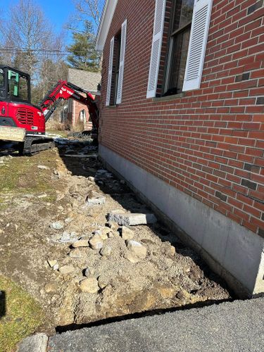 Land Clearing & Demolition for E. Gordon Construction in Dighton, MA