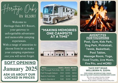 All Photos for Heritage Oaks RV Resort in Wellborn, FL