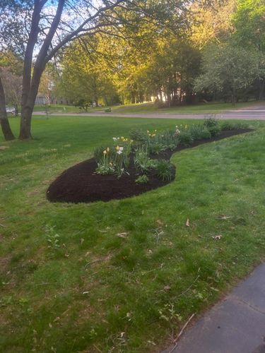 Garden Installation for B&L Management LLC in East Windsor, CT