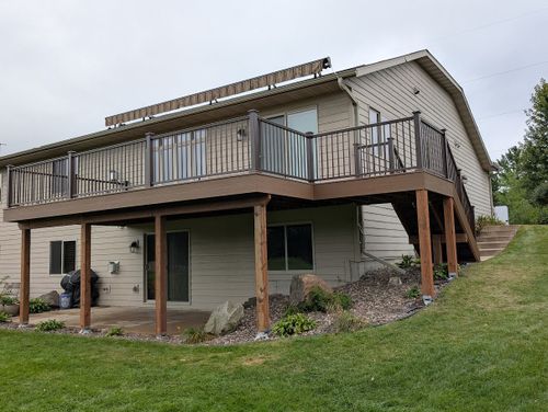 Composite Decking for RBM Construction Inc. in Eau Claire, WI