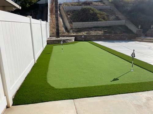 Artificial Turf Installation for Aidan Jade Landscaping in Riverside County, CA
