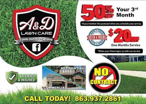 All Photos for A&D Lawn Care of Lakeland in Lakeland, FL