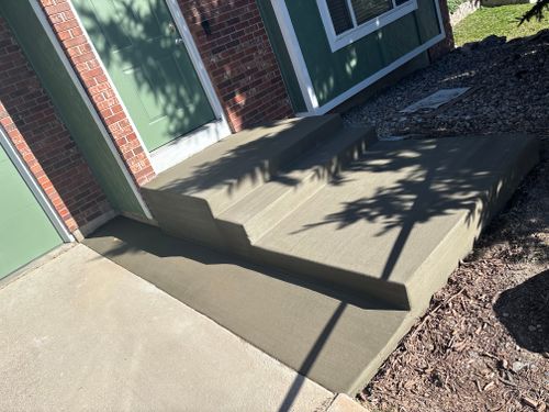 Stair Design & Installation for Highland Concrete & Landscaping in Colorado Springs, CO