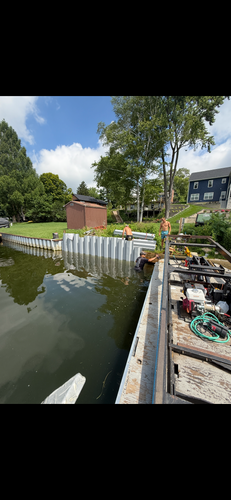 Sea Walls and Permanent Docks for Wagner's Lift & Dock Shop LLC in Watervliet, MI