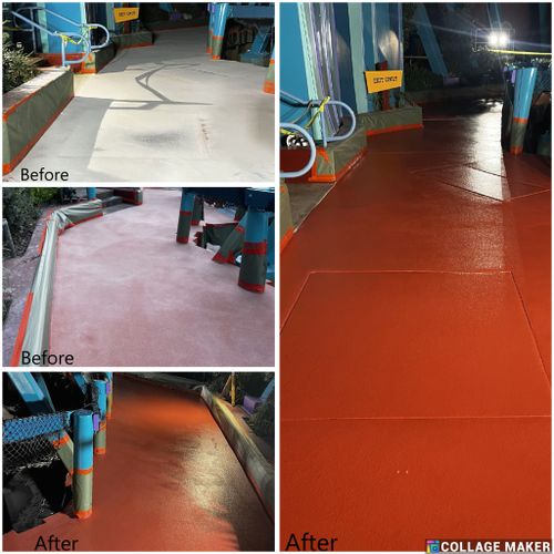 Floor Coatings for Hotspray Industrial Coatings  in Orlando, FL