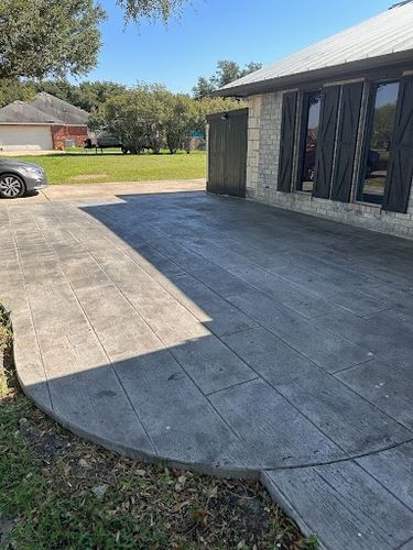Concrete Flatwork for Keen Decorative Concrete in Corpus Christi, TX