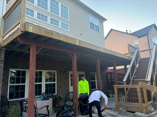 Deck Remodeling and Extensions for CSC Carpentry LLC in Alpharetta, GA