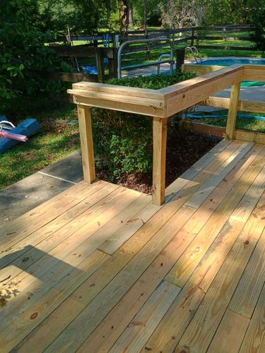 Carpentry for JPH Builders Inc. in Milton, FL