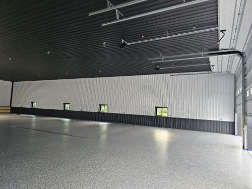 Epoxy Floor Coating for Majestic Concrete and Landscape in Cross Lake, MN