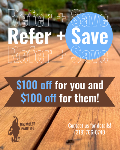 Residential Painting for Mr. Mole's Painting in Bemidji, MN