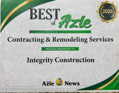 New Homes for Integrity Construction  in Azle, Texas