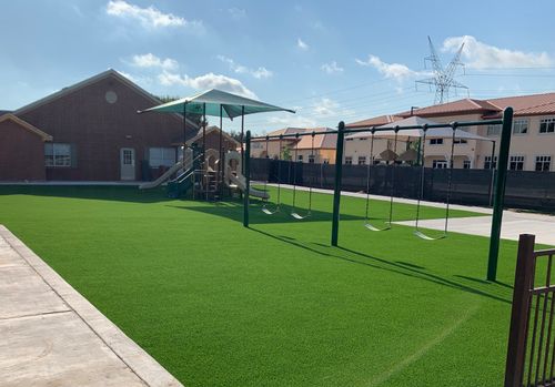 Playground Installations for Texas Freedom Turf Co. in Dallas, TX