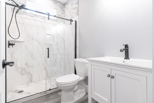 Bathrooms for Hartman Homes and Interiors in Lexington, NC
