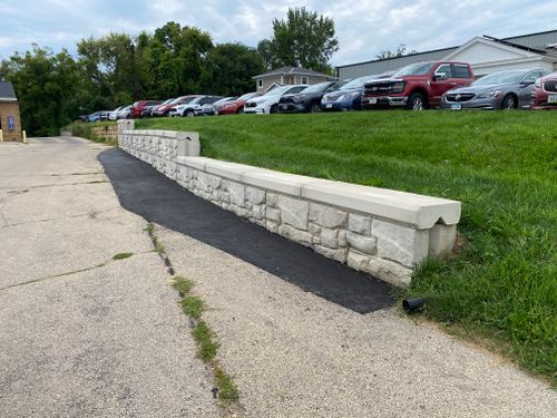 Driveway Install for TDC Excavating in Dubuque, IA