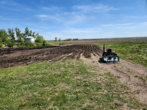 Tilling for Precision Excavating and Septic in Madrid, IA