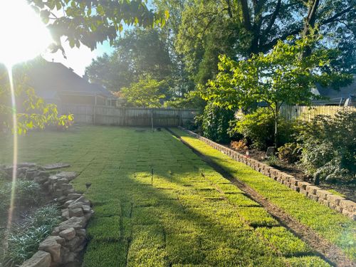 Scnider Drainage & Landscape  for Emory's Garden Landscape Emporium in Memphis,  TN